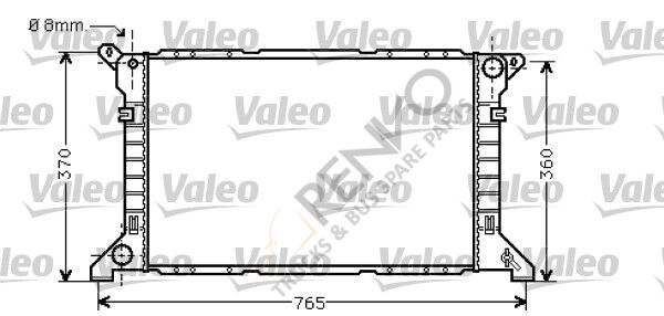 Ford Transit 1994-2000 Arası 2.0 CNG Su Radyatörü Valeo Marka
