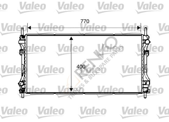 Ford Transit 2000-2006 Arası 2.3 16V RWD Su Radyatörü Valeo Marka