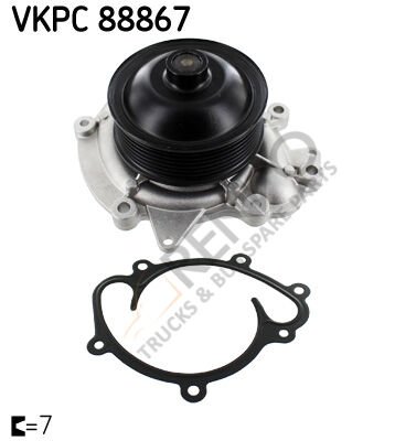 Mercedes Sprinter 2006-2010 Arası 319 CDI / BlueTEC Devirdaim Su Pompası SKF Marka