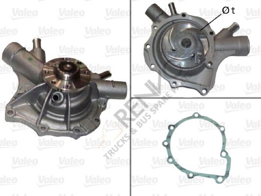 Mercedes Vito 1996-2003 Arası 114 2.3 Devirdaim Su Pompası Valeo Marka