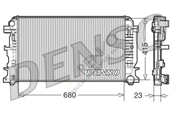Mercedes Sprinter 2006-2010 Arası 318 CDI Su Radyatörü Denso Marka
