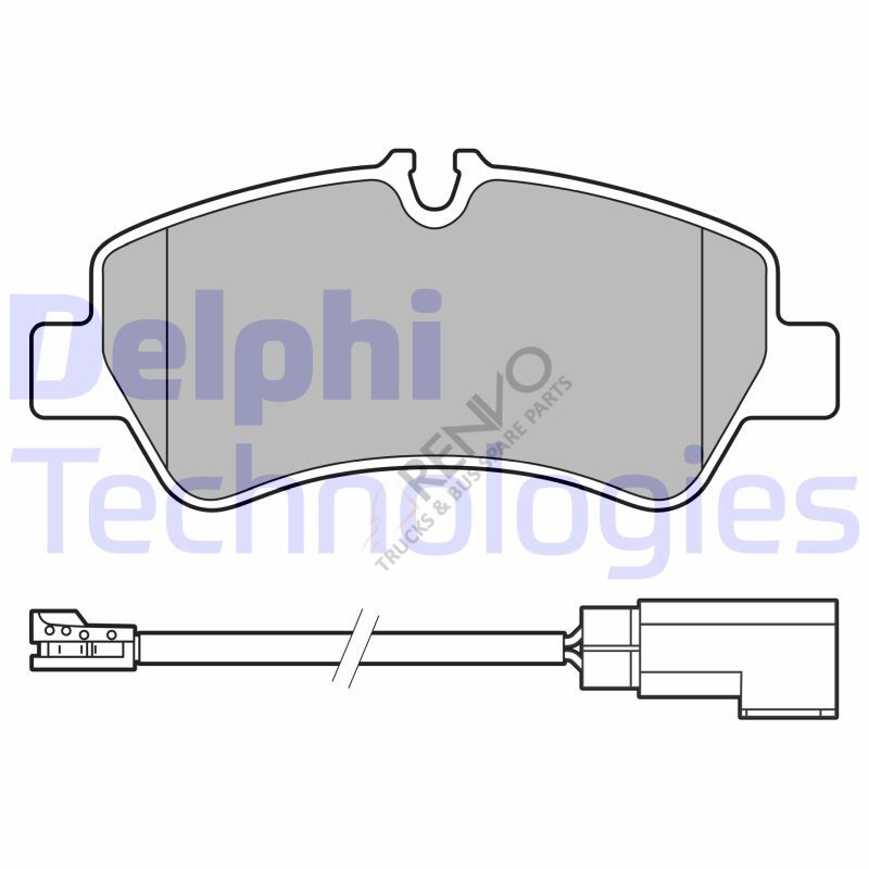 Ford Transit 2012-2016 Arası 2.2 TDCi Arka Balata Delphi Marka