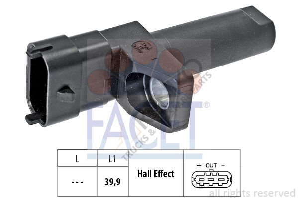 Mercedes Sprinter 2006-2010 Arası 319 CDI / BlueTEC Krank Sensörü Facet Marka