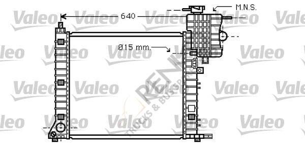 Mercedes Vito 1996-2003 Arası 108 CDI 2.2 Su Radyatörü Valeo Marka
