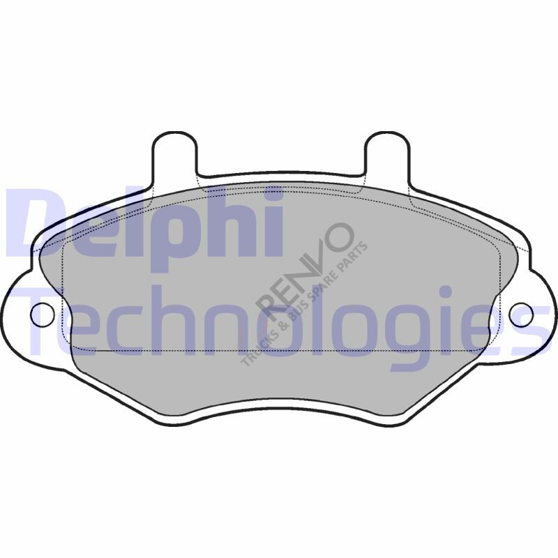 Ford Transit 1994-2000 Arası 2.0 Ön Balata Delphi Marka