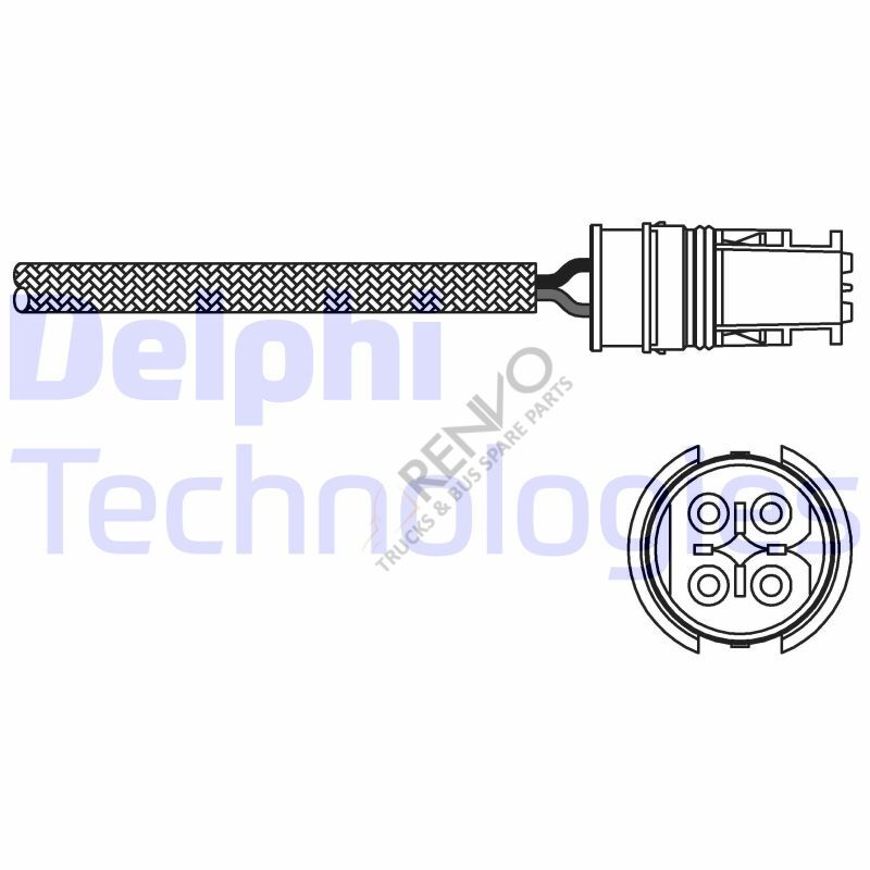 Mercedes Vito 1996-2003 Arası 113 2.0 Oksijen Sensörü Delphi Marka