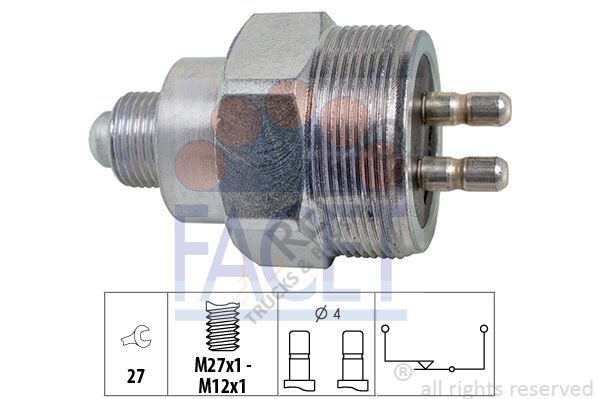 Mercedes Sprinter 2006-2010 Arası 319 CDI / BlueTEC Geri Vites Müşürü Facet Marka