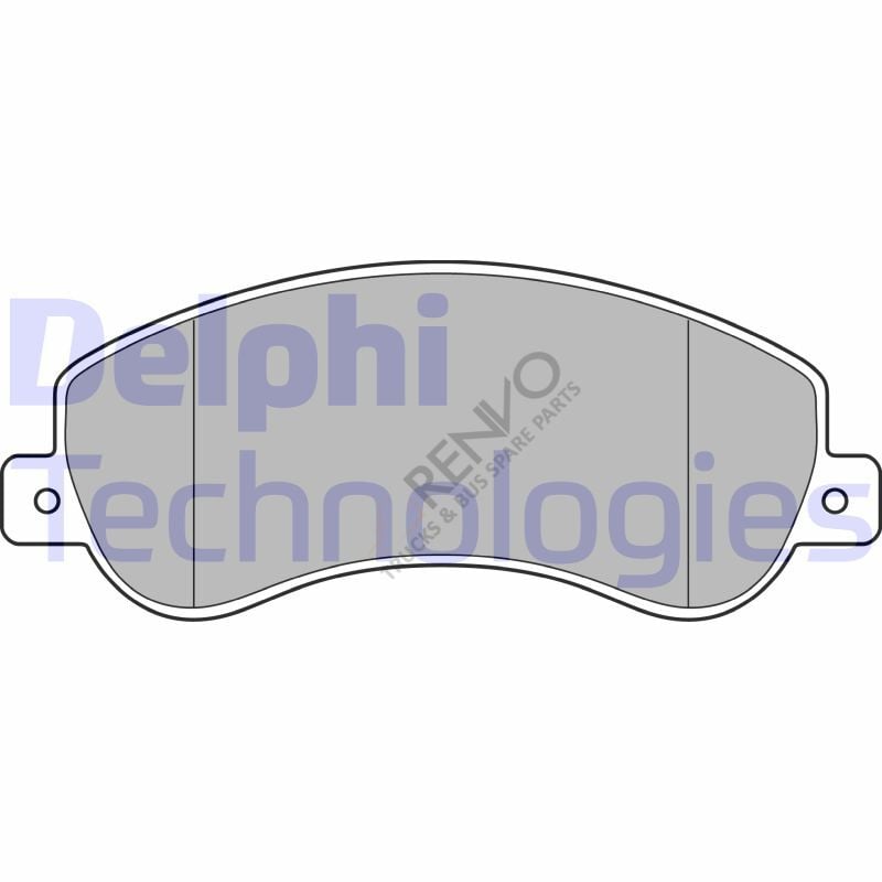 Ford Transit 2006-2014 Arası 2.2 TDCi RWD Ön Balata Delphi Marka