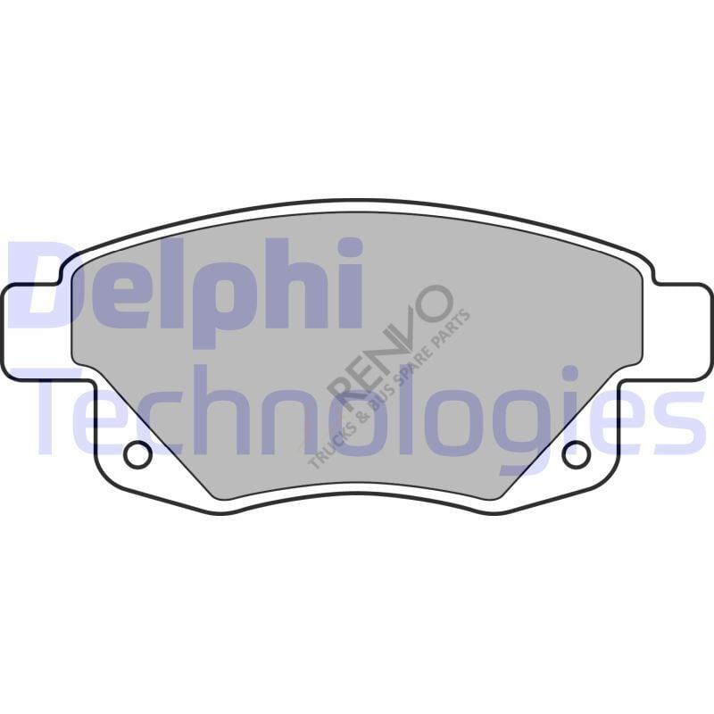 Ford Transit 2006-2014 Arası 2.2 TDCi Arka Balata Delphi Marka
