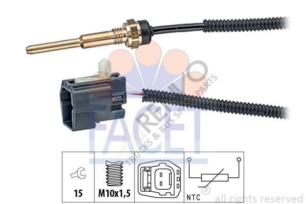 Ford Transit 2000-2006 Arası 2.4 TDE Hararet Müşürü Facet Marka