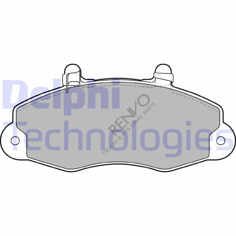 Ford Transit 1991-1994 Arası 2.0 i Ön Balata Delphi Marka