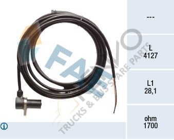 Mercedes Vito 1997-2003 Arası 110 D 2.3 Ön Abs Sensörü FAE Marka