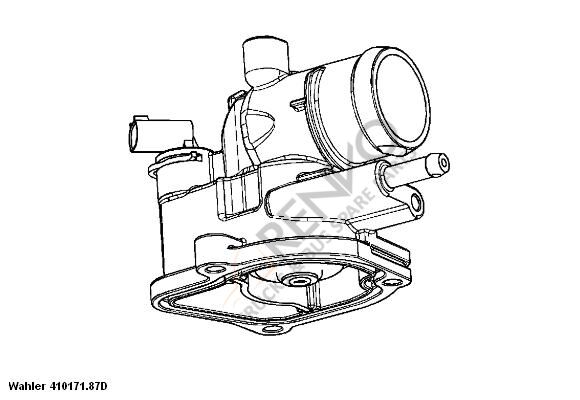 Mercedes Vito 1996-2003 Arası V 220 CDI Termostat BorgWarner (Wahler) Marka