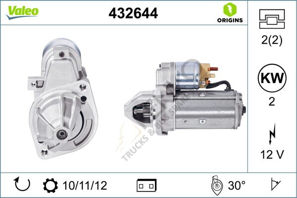 Mercedes Sprinter 1995-2006 Arası 208 D Marş Motoru Valeo Marka