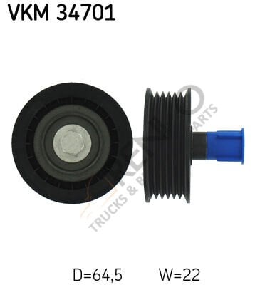 Ford Transit 2006-2014 Arası 2.2 TDCi Vantilatör Kayış Gergi Rulmanı SKF Marka