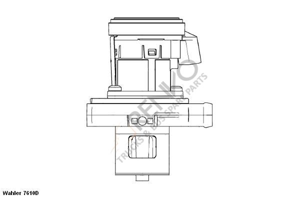 Mercedes Sprinter 2006-2010 Arası 213 CDI EGR Valfi BorgWarner (Wahler) Marka