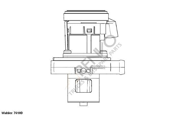 Mercedes Sprinter 2006-2010 Arası 215 CDI EGR Valfi BorgWarner (Wahler) Marka