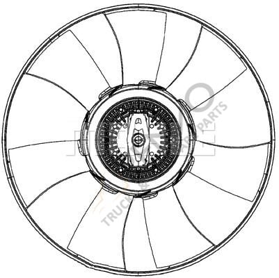 Mercedes Vito 2003-2007 Arası 110 CDI Radyatör Fan ve Motoru Mahle Marka