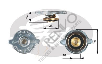 Mercedes Sprinter 1995-2006 Arası 214 Radyatör Kapağı Gates Marka