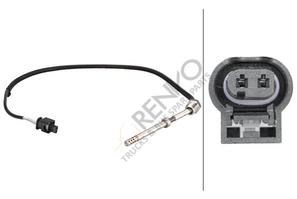 Mercedes Sprinter 2006-2010 Arası 313 CDI Egzoz Sıcaklık Sensörü Hella Marka