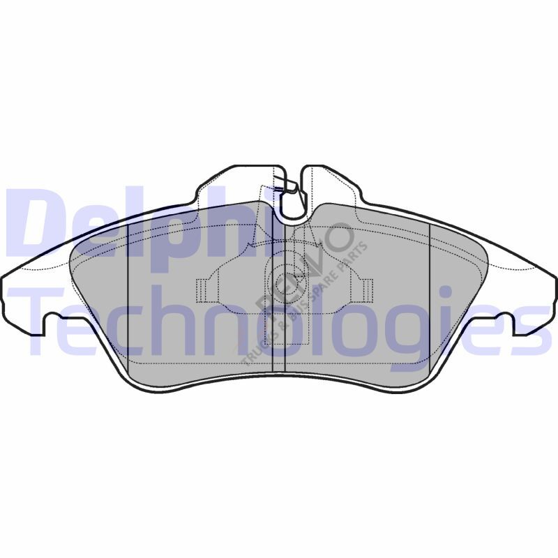 Mercedes Sprinter 1995-2006 Arası 212 D Ön Balata Delphi Marka