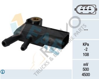 Mercedes Sprinter 2006-2010 Arası 319 CDI / BlueTEC Egzoz Sıcaklık Sensörü FAE Marka