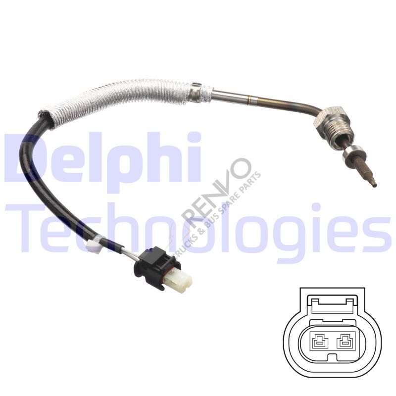 Mercedes Sprinter 2006-2010 Arası 319 CDI / BlueTEC 4x4 Egzoz Sıcaklık Sensörü Delphi Marka