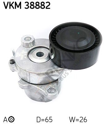 Mercedes Vito 2003-2007 Arası 116 CDI Vantilatör Kayış Gergi Rulmanı SKF Marka