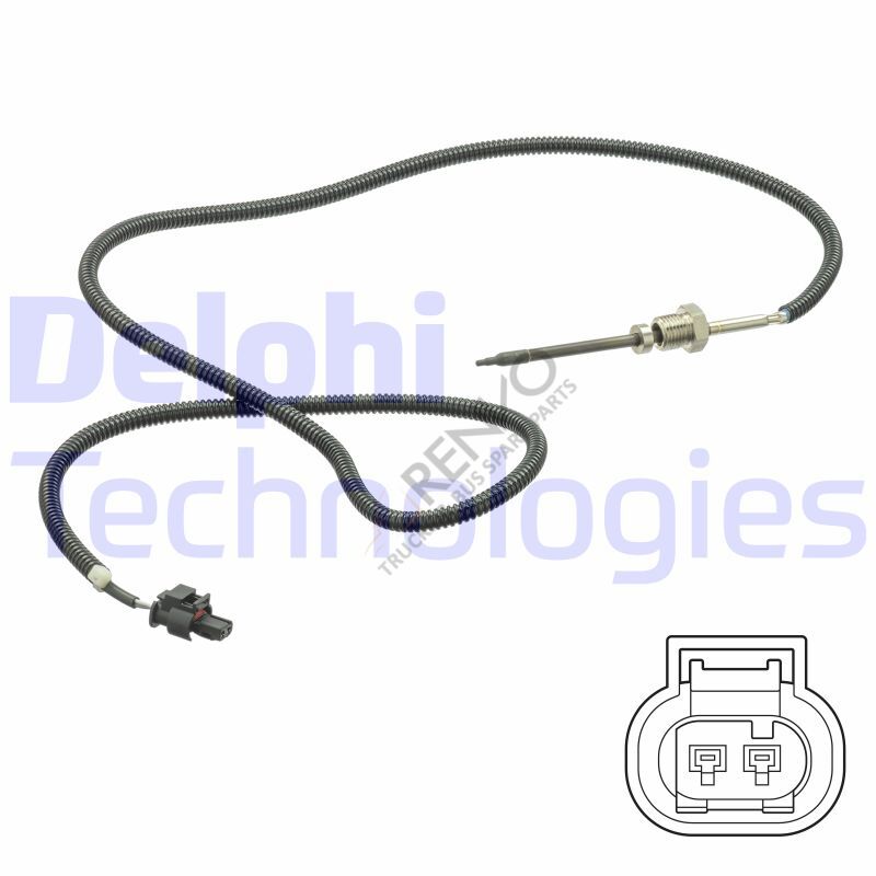 Mercedes Sprinter 2006-2010 Arası 411 CDI Egzoz Sıcaklık Sensörü Delphi Marka