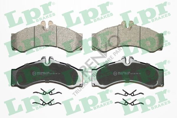 Mercedes Sprinter 1995-2006 Arası 214 Ön Balata LPR Marka