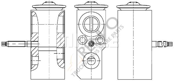 Mercedes Vito 2014-2018 Arası 111 CDI Klima Basınç Müşürü Mahle Marka