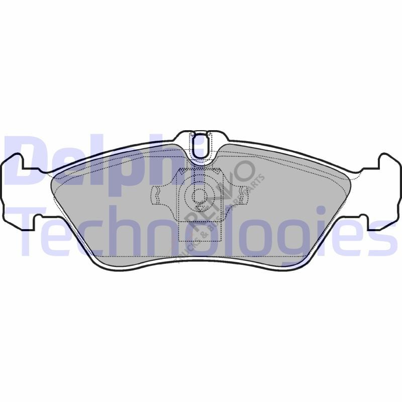 Mercedes Sprinter 1995-2006 Arası 212 D Arka Balata Delphi Marka