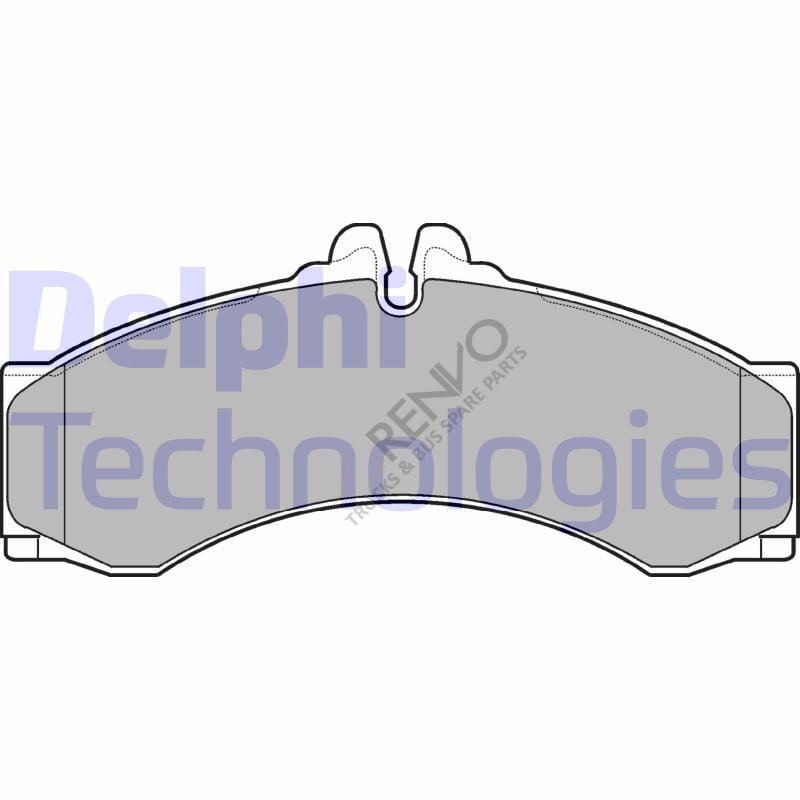 Mercedes Sprinter 1995-2012 Arası 308 D 2.3 Ön Balata Delphi Marka