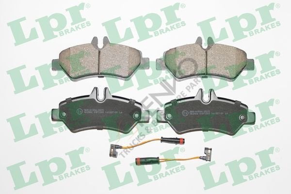 Mercedes Sprinter 2006-2010 Arası 319 CDI / BlueTEC 4x4 Arka Balata LPR Marka