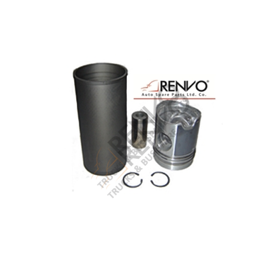 5001855845 CONJUNTO DE PISTÃO E FORRO ASSY 123 MM PISTÃO - ANEL - FORRO NURAL