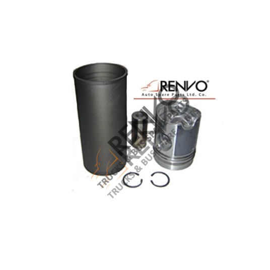 5001855845 PİSTON AND LİNER SET ASSY 123 MM PİSTON - RİNG - LİNER NURAL(Kopya)
