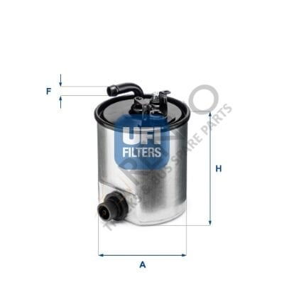 Mercedes Sprinter 1995-2006 Arası 211 CDI Yakıt Filtresi UFI Marka