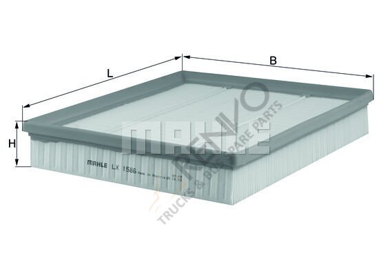 Ford Transit Tourneo 2006-2014 Arası 2.2 TDCi Hava Filtresi Mahle Marka