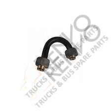 5801551707/504141086/504141087/DC462910BA/T204050 TUBO AGUA COMPRESOR IVECO STRALIS FORD CURSOR 10 (DELANTERO)
