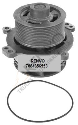IVECO STRALIS EUROTRAKKER EUROSTAR Cursor 10,13 SU POMPASI     OEM : 500356553, 99446384, 5801931139, 14555007