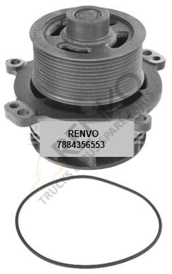 IVECO STRALIS EUROTRAKKER EUROSTAR Cursor 10,13 SU POMPASI     OEM : 500356553, 99446384, 5801931139, 14555007