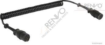 5010392008 CABO INTERNO ELÉTRICO ÚNICO COM PLUGUE DE PLÁSTICO PRETO TIPO N