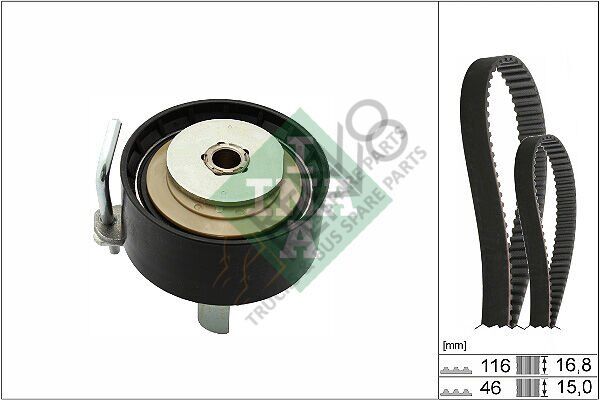 Ford Transit Connect 2013-2017 Arası 1.0 EcoBoost Triger Seti INA Marka