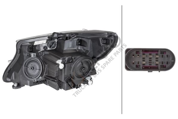 Mercedes Vito 2014-2018 Arası V 200 CDI / d Halojen Sağ Far Hella Marka