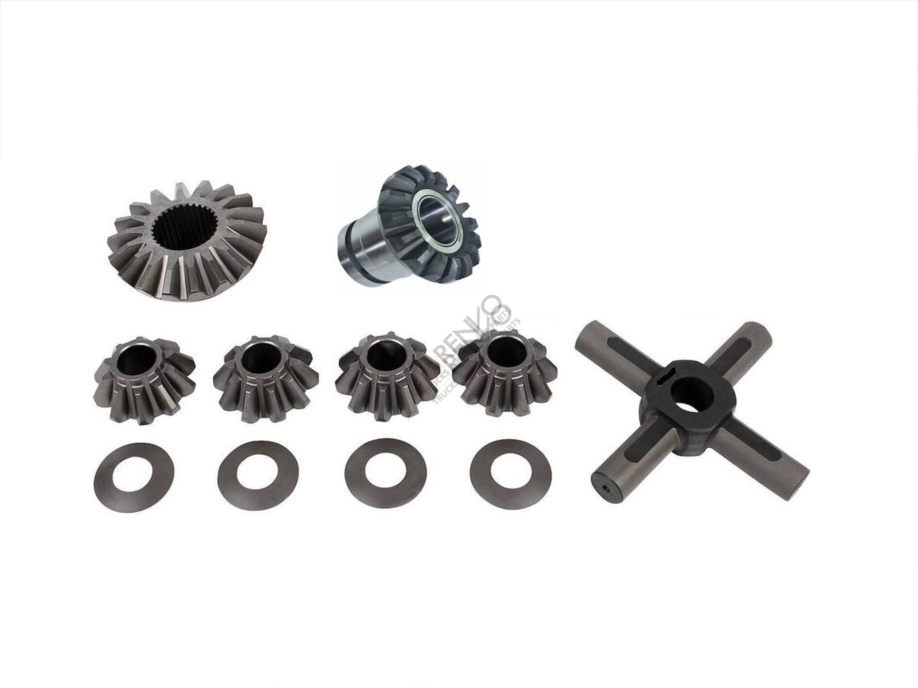 5001863408 DIFFÉRENTIEL COMPLET KIT-KERAX ANCIEN MODÈLE 11 DENTS (TYPE P1841B)