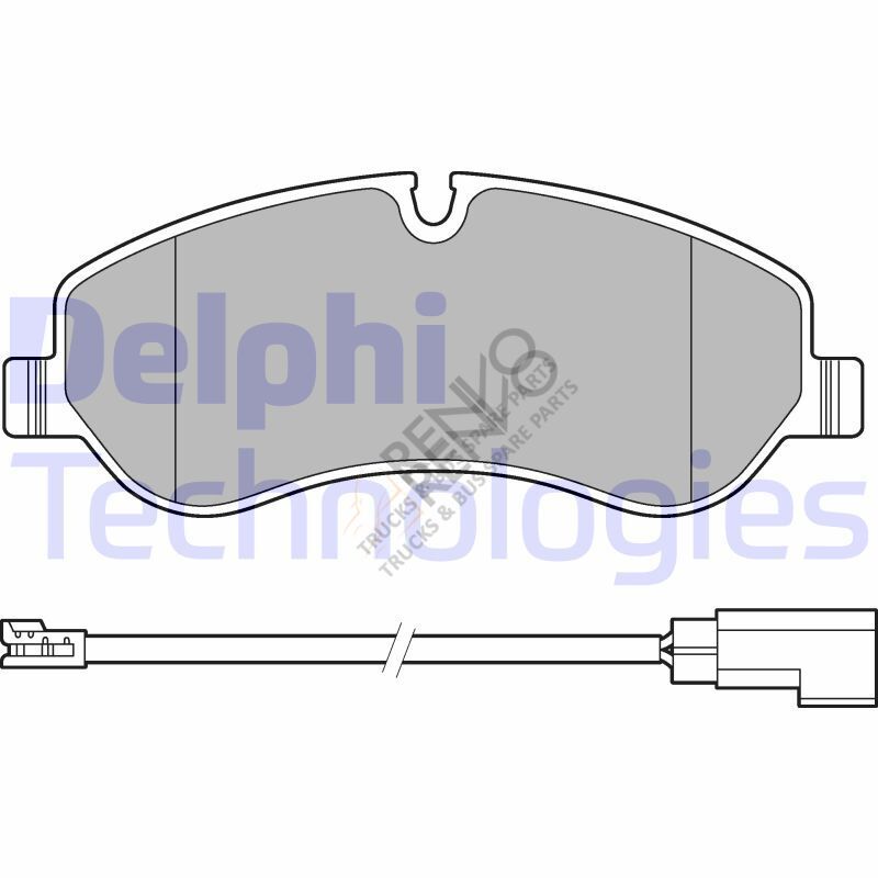 Ford Transit 2012-2016 Arası 2.2 TDCi Ön Balata Delphi Marka