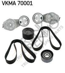 7485124524/7485130485-KPV144HD KIT DE CORREA Y COJINETE DE CANAL DAYCO PREMIUM DXI 460