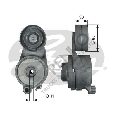 Mercedes Sprinter 2006-2010 Arası 319 CDI / BlueTEC 4x4 Eksantrik Gergisi Gates Marka