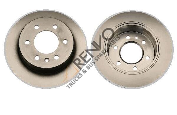 MERCEDES SPRINTER  W906 VW CRAFTER 3T, 5T  ARKA Fren Diski TEK TEKER     9064230012. 2E0615601A, TRW DF4823S,  Kravtoll 07040060