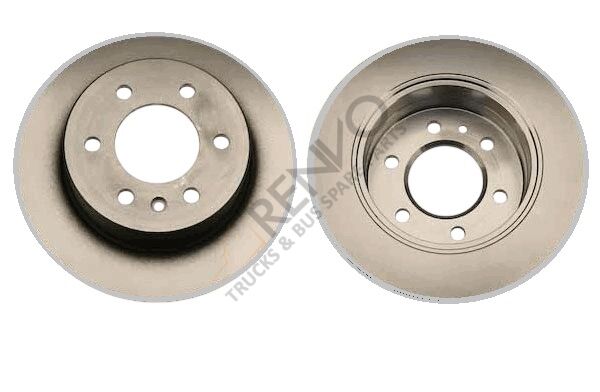 MERCEDES SPRINTER  W906 VW CRAFTER 3T, 5T  ARKA Fren Diski TEK TEKER     9064230012. 2E0615601A, TRW DF4823S,  Kravtoll 07040060